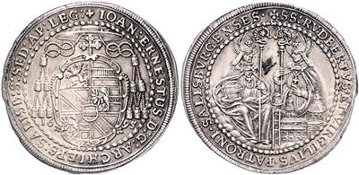 Johann Ernst v. Thun und Hohenstein - Münzen und Medaillen