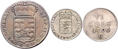Leopold II. als König von Ungarn und Böhmen - Monete e medaglie