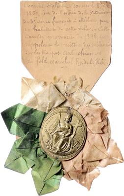Mailänder Aufstand 1848 mit - Mince a medaile
