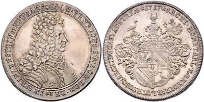 Sprinzenstein, Johann Ehrenreich 1705-1729 - Mince a medaile