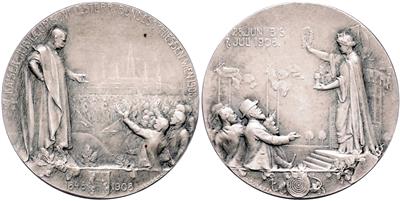 Wien, Kaiserjubiläums- und VI. österreichisches Bundesschießen 1904 - Mince a medaile