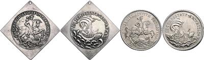 "Georgstaler und Medaillen" - Mince a medaile