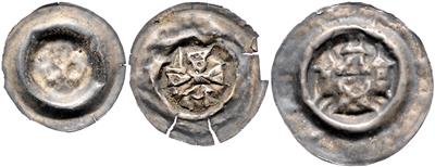 Böhmische Brakteaten - Mince a medaile