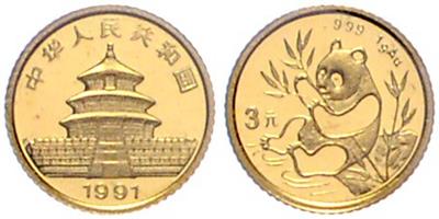 China, Volksrepublik GOLD - Coins and medals