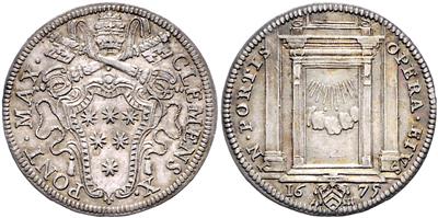 Clemens X. 1670-1676 - Mince a medaile