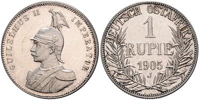 Deutsch Ost Afrika, Wilhelm II. 1888-1918 - Münzen und Medaillen