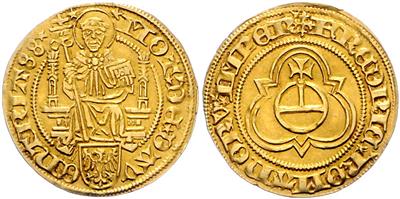 Deventer, Kaiser Friedrich III. 1440-1493. GOLD - Mince a medaile