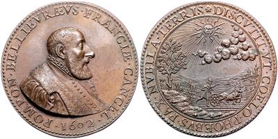 Frankreich, Pomponne de Bellievre, Kanzler unter Henri IV. - Münzen und Medaillen