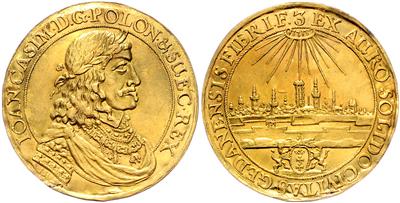 Johann Casimir 1649-1668 GOLD - Coins and medals