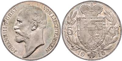 Johann II. 1858-1929 - Mince a medaile