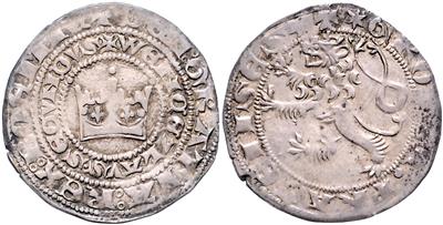 Kgr. Böhmen, Wenzel II. 1278-1305 - Münzen und Medaillen
