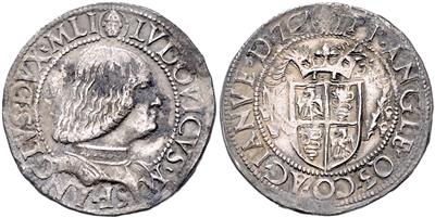 Mailand, Ludovico Maria Sforza 1494-1499 - Münzen und Medaillen