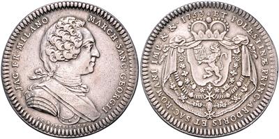 Markgrafschaft San Giorgio, Giacomo IV. Francesco Milano 1740-1788 - Münzen und Medaillen