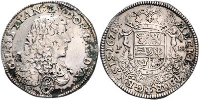 Mecklenburg, Christian Ludwig v. Schwerin 1658-1692 - Münzen und Medaillen