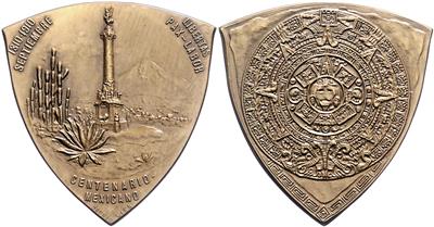 Mexico, 100 Jahre Unabhängig - Mince a medaile