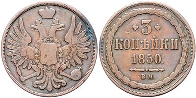 Nikolaus I. 1825-1855 - Münzen und Medaillen