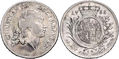 Pfalz-Birkenfeld-Zweibrücken, Christian IV. 1735-1775 - Mince a medaile