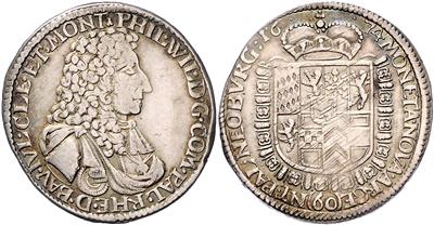 Pfalz-Neuburg, Philipp Wilhelm 1653-1690 - Münzen und Medaillen