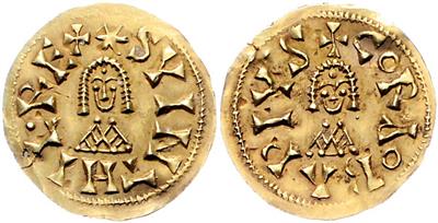 Westgothen, Swinthila 621-631. GOLD - Münzen und Medaillen