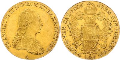 Franz II. GOLD - Monete e medaglie