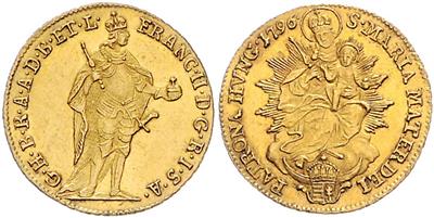 Franz II. GOLD - Mince a medaile