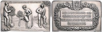 Gärtner, Reichsverband der Genossenschaften Gewerblicher Gärtner Österreichs - Coins and medals