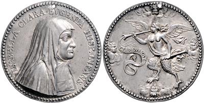 Habsburgische Niederlande, Isabella Clara Eugenia (1566-1633) - Mince a medaile