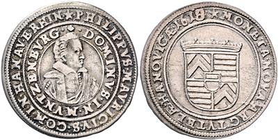 Hanau-Münzenberg, Philipp Moritz 1612-1638 - Münzen und Medaillen