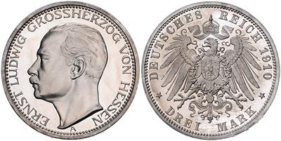 Hessen, Ernst Ludwig 1892-1918 - Münzen und Medaillen