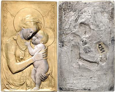 Italien, 16./17. Jh. Madonna mit Jesusknaben - Mince a medaile