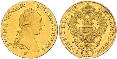 Josef II. 1780-1790 GOLD - Monete e medaglie