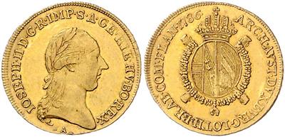 Josef II. GOLD - Coins and medals