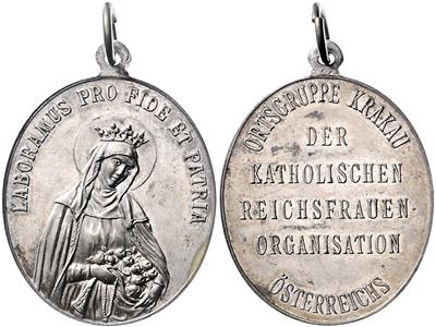 Katholische Reichsfrauenorganisation Österreichs, Ortsgruppe Krakau - Coins and medals