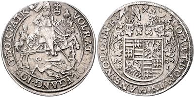 Mansfeld-Vorderort-Artern, Volrat VI., Wolfgang III. und Johann Georg II. 1620-1627 - Monete e medaglie