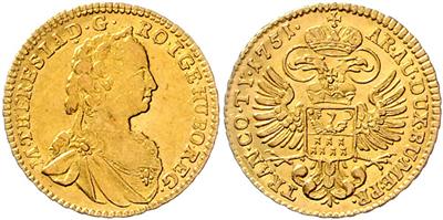 Maria Theresia GOLD - Münzen und Medaillen