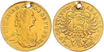 Maria Theresia GOLD - Münzen und Medaillen