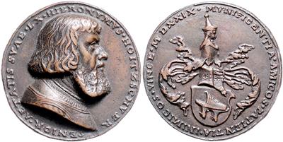 Nürnberg, Hieronymus Holzschuher, von Matthes Gebel - Coins and medals