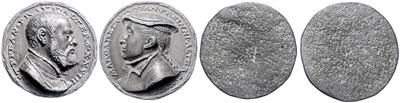 Nürnberg, Margarethe und Stefan II. Praun, von Matthes Gebel - Mince a medaile