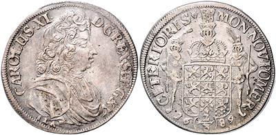 Pommern unter schwedischer Herrschaft, Karl XI. 1660-1697 - Mince a medaile