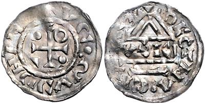 Regensburg, Heinrich IV. 995-1002 - Mince a medaile