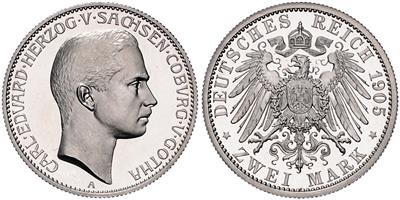Sachsen- Coburg- Gotha, Carl Eduard 1900-1981 - Münzen und Medaillen