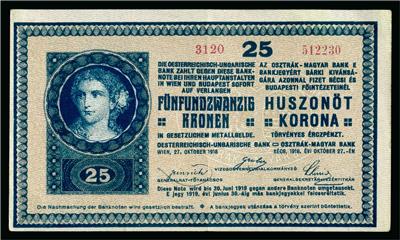 25 Kronen 1918 - Münzen und Medaillen