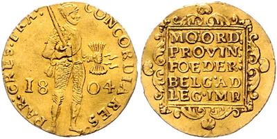 Batavische Republik 1795-1806, GOLD - Mince a medaile