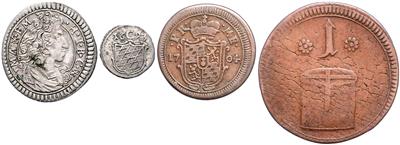 Bayern, Maximilian II. Emanuel - Monete e medaglie