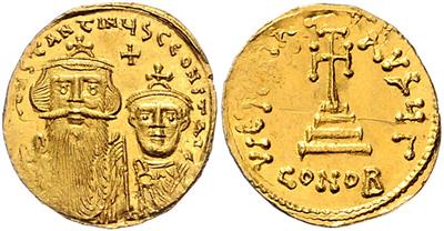 Constans II. 641-668 GOLD - Coins and medals