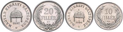 Franz Josef I./ Zwischenkriegszeit - Mince a medaile