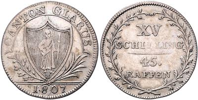 Glarus - Münzen und Medaillen