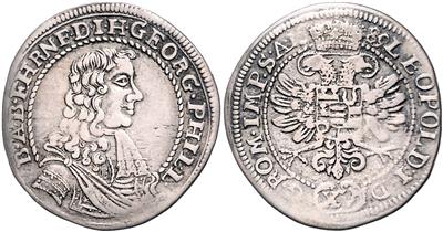 Haldenstein, Georg Philipp von Schauenstein 1671-1695 - Münzen und Medaillen