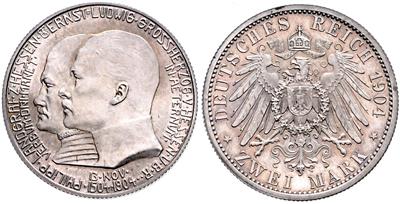 Hessen-Darmstadt, Ernst Ludwig 1892-1918 - Münzen und Medaillen