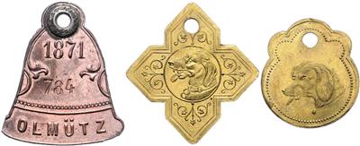 Hundemarken Olmütz - Münzen und Medaillen
